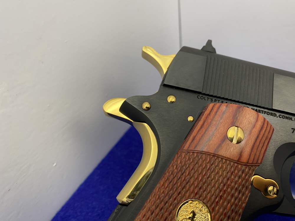 Colt Government .45ACP 5" *STUNNING GOLDEN ACCENTS* Mint Example-img-30