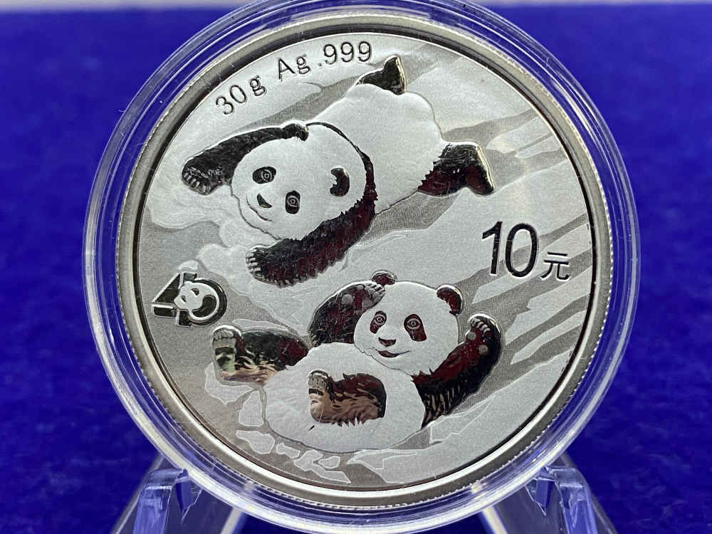 (25) 2022 Republic of China Panda Silver -25 Troy Ounces- *AG .999 SILVER*-img-47
