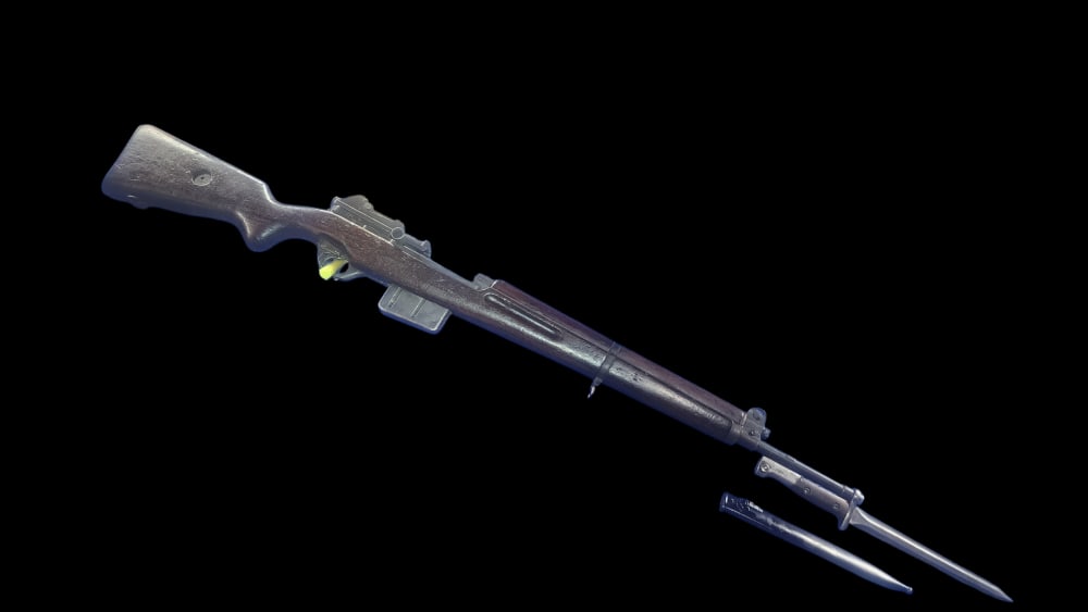 FN49 8MM FN-49 MODEL 1949 W/ BAYONET NO IMPORT MARKS ORIGINAL BATTLE ...