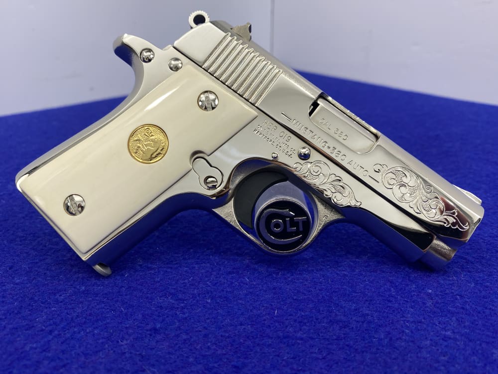 Colt CERAMIC Mustang Pair *CONSECUTIVE ULTRA RARE CUSTOM SHOP #19 & 20* NOS-img-21