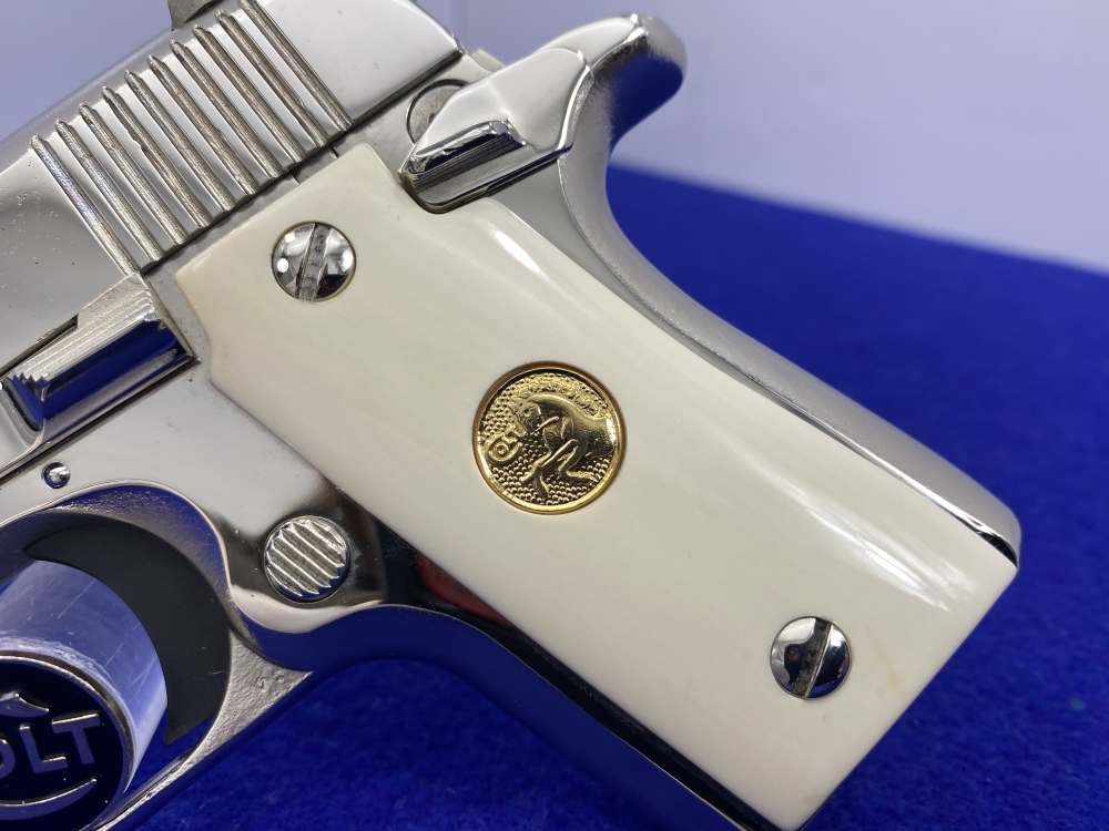 Colt CERAMIC Mustang Pair *CONSECUTIVE ULTRA RARE CUSTOM SHOP #19 & 20* NOS-img-13