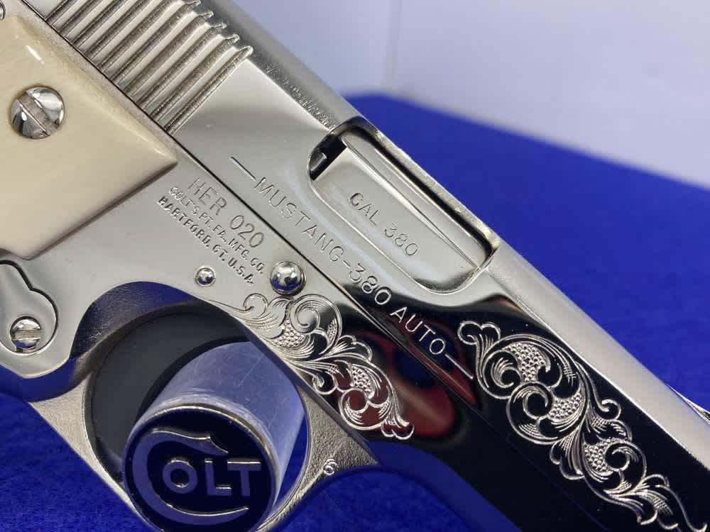 Colt CERAMIC Mustang Pair *CONSECUTIVE ULTRA RARE CUSTOM SHOP #19 & 20* NOS-img-102