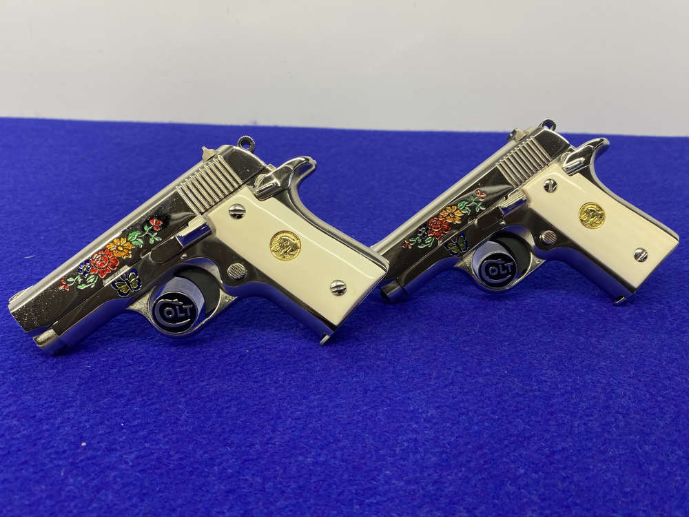 Colt CERAMIC Mustang Pair *CONSECUTIVE ULTRA RARE CUSTOM SHOP #19 & 20* NOS-img-4