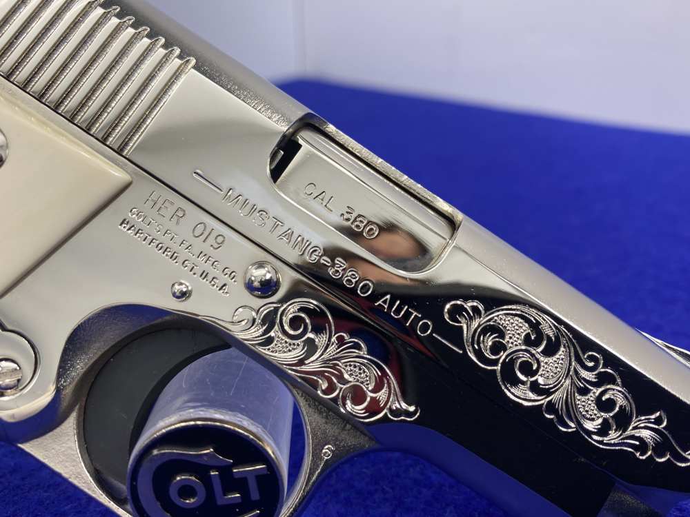 Colt CERAMIC Mustang Pair *CONSECUTIVE ULTRA RARE CUSTOM SHOP #19 & 20* NOS-img-29
