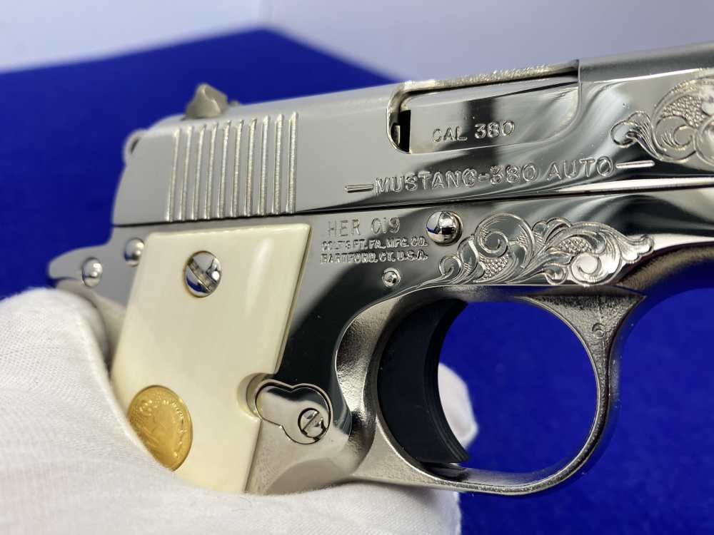 Colt CERAMIC Mustang Pair *CONSECUTIVE ULTRA RARE CUSTOM SHOP #19 & 20* NOS-img-62