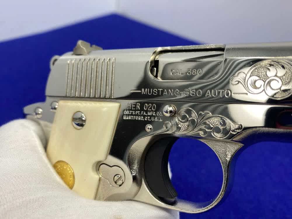 Colt CERAMIC Mustang Pair *CONSECUTIVE ULTRA RARE CUSTOM SHOP #19 & 20* NOS-img-134