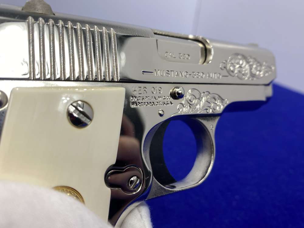 Colt CERAMIC Mustang Pair *CONSECUTIVE ULTRA RARE CUSTOM SHOP #19 & 20* NOS-img-46