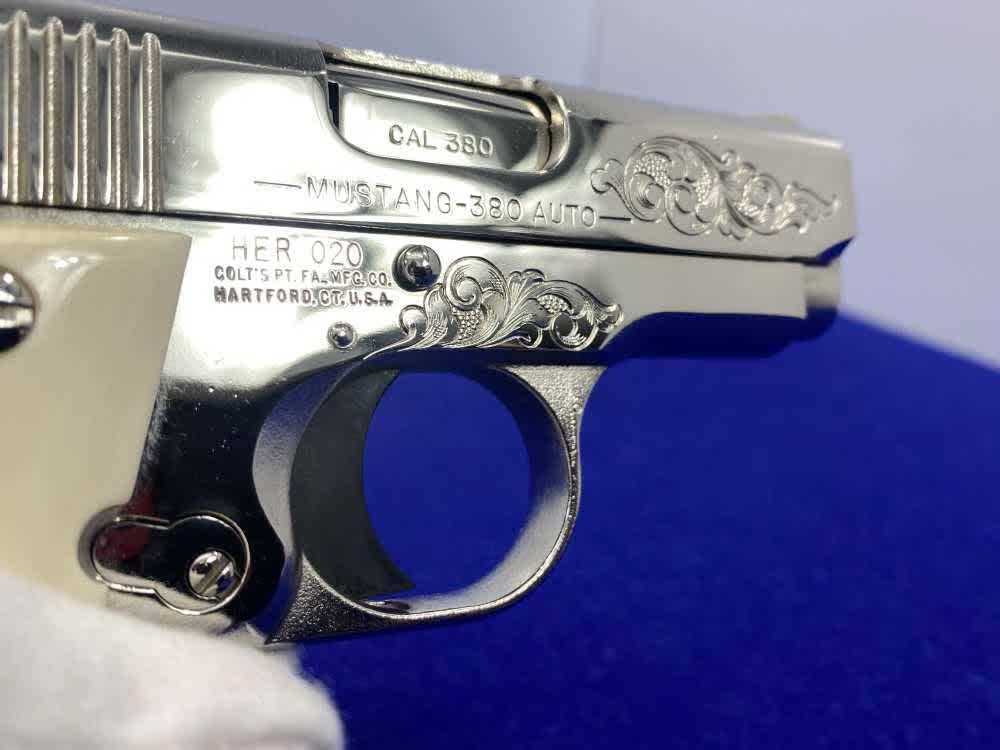 Colt CERAMIC Mustang Pair *CONSECUTIVE ULTRA RARE CUSTOM SHOP #19 & 20* NOS-img-119