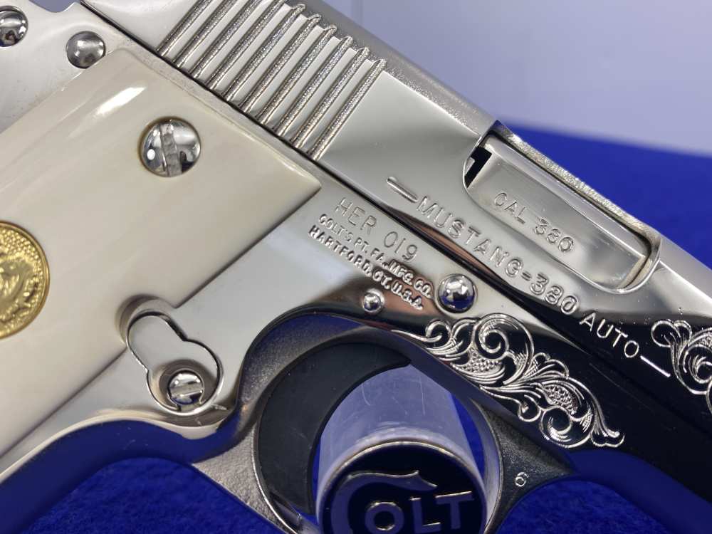 Colt CERAMIC Mustang Pair *CONSECUTIVE ULTRA RARE CUSTOM SHOP #19 & 20* NOS-img-28