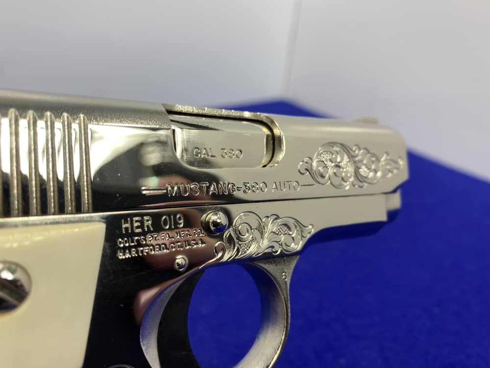 Colt CERAMIC Mustang Pair *CONSECUTIVE ULTRA RARE CUSTOM SHOP #19 & 20* NOS-img-48