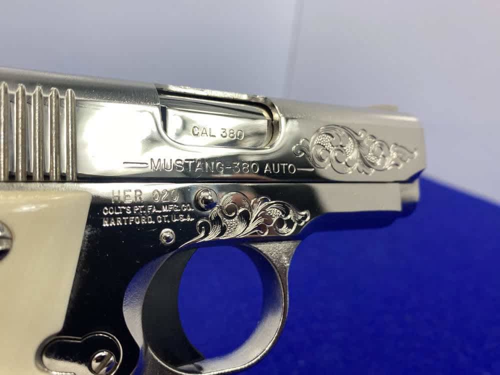Colt CERAMIC Mustang Pair *CONSECUTIVE ULTRA RARE CUSTOM SHOP #19 & 20* NOS-img-120