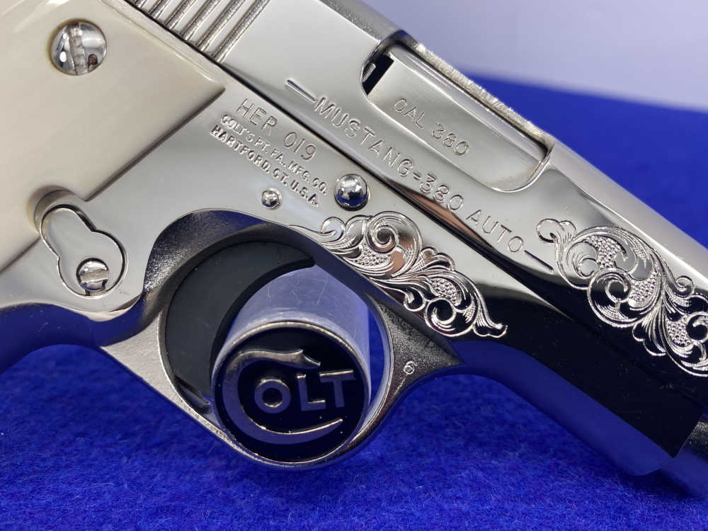 Colt CERAMIC Mustang Pair *CONSECUTIVE ULTRA RARE CUSTOM SHOP #19 & 20* NOS-img-27