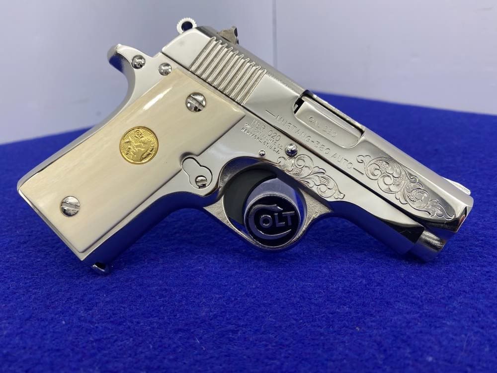 Colt CERAMIC Mustang Pair *CONSECUTIVE ULTRA RARE CUSTOM SHOP #19 & 20* NOS-img-94
