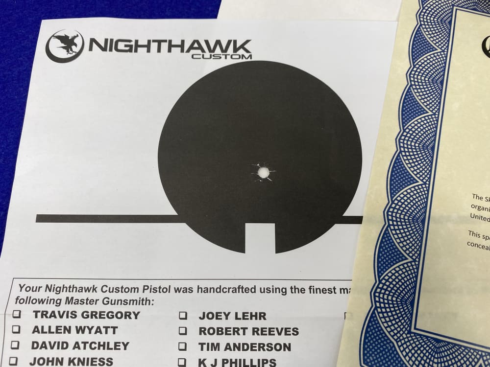 Korth/Nighthawk Custom Sky Marshall 9mm DLC 2" *LIMITED EDITION 51 OF 77*-img-12