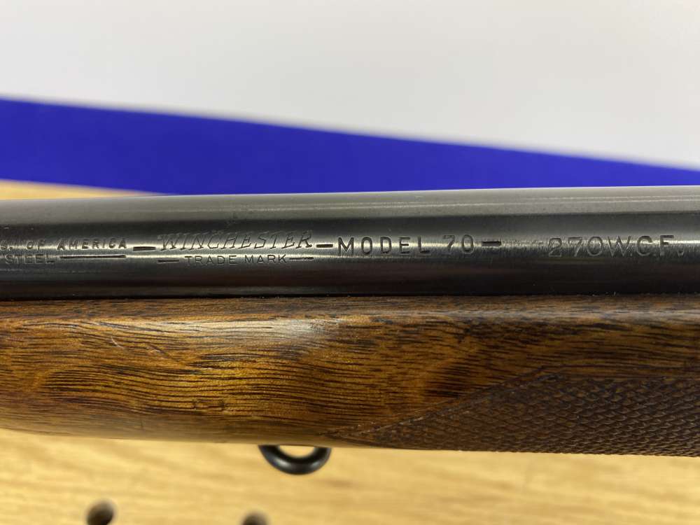1950 Winchester 70 Standard .270 Win Blue 24" *HIGHLY SOUGHT-AFTER PRE-64*-img-30