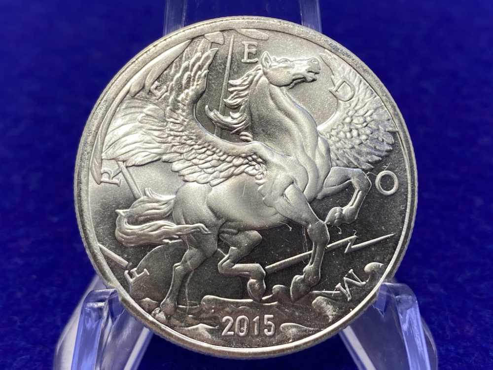 (20) Pegasus *1oz SILVER Rnds* "Modern Ancients Series" *FULL TUBE of 20*-img-8