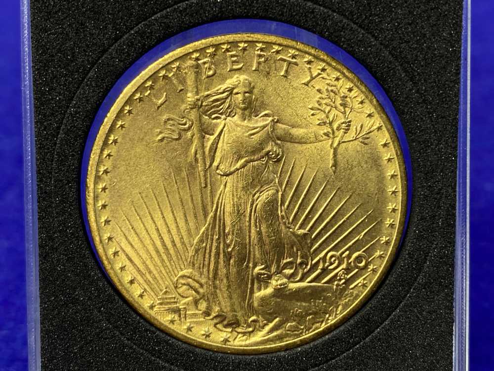 1910 Saint Gauden's U.S. American Gold $20 Double Eagle *.999 FINE GOLD*-img-5