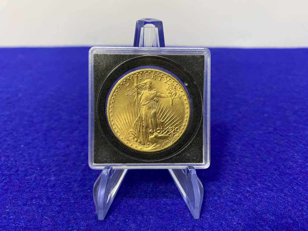 1910 Saint Gauden's U.S. American Gold $20 Double Eagle *.999 FINE GOLD*-img-3