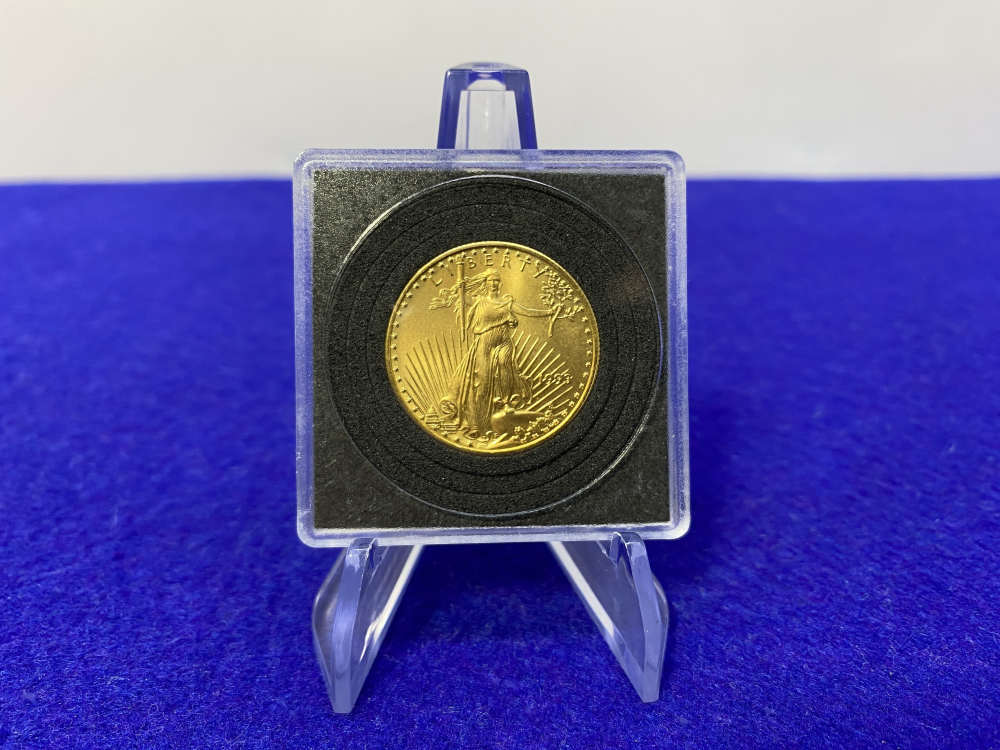1993 Saint Gauden's U.S. American $25 Gold Eagle *1/2 TROY OUNCE FINE GOLD*-img-4