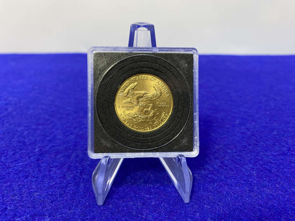 1993 Saint Gauden's U.S. American $25 Gold Eagle *1/2 TROY OUNCE FINE GOLD*-img-5