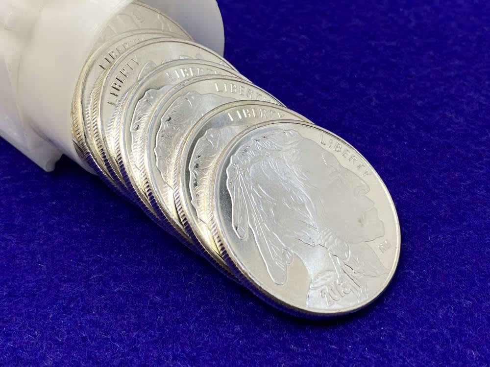 (10) Buffalo Indian Head "1oz SILVER Rnds" *Very Desirable* 10 TROY OZ-img-0