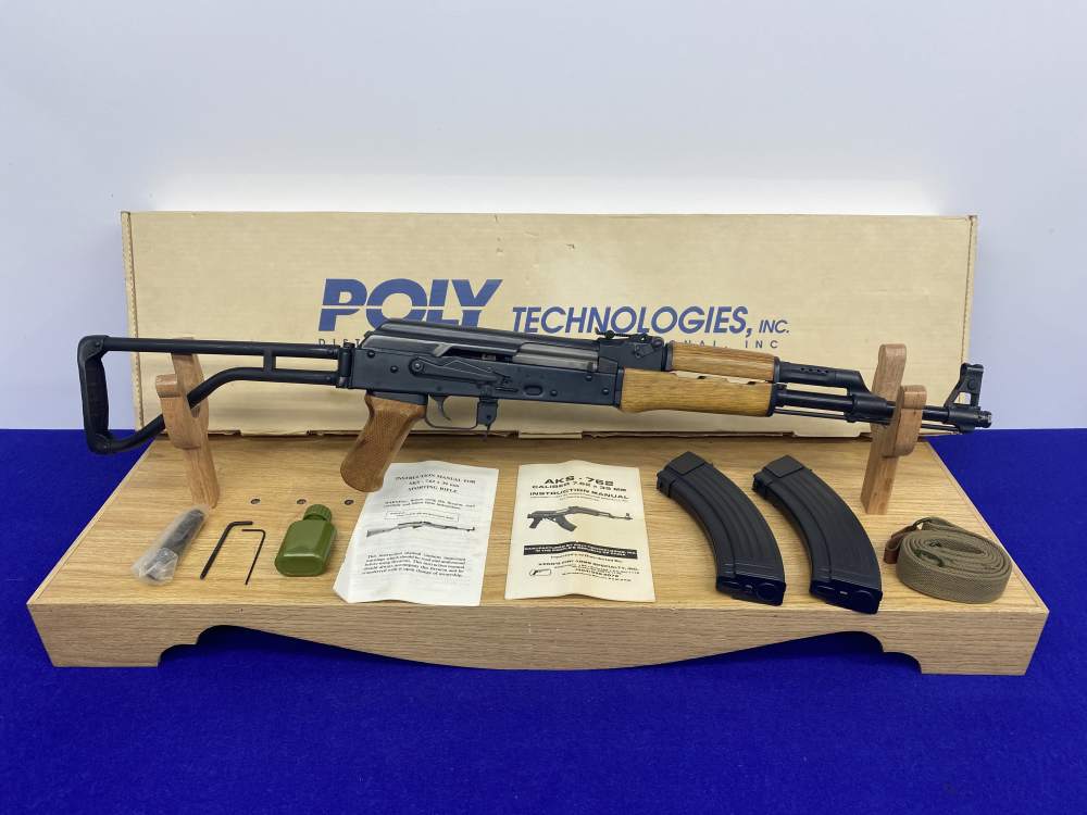 Poly-Technologies AKS-762 7.62x39 Blue 16.25" *RARE PRE-BAN* Collectible-img-54