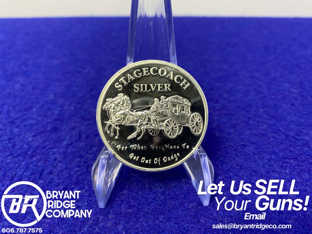 Northwest Territorial Mint *Stagecoach* Fractional Rnd *1 Troy Ounce ...