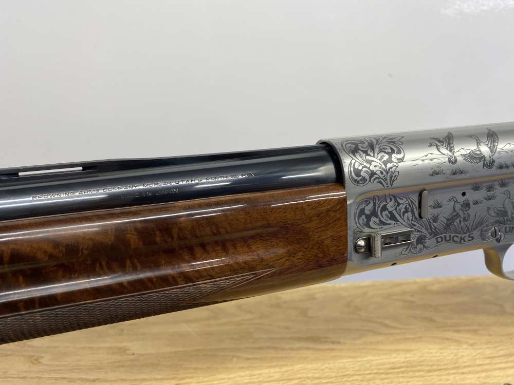 1987 Browning A5 -DUCKS UNLIMITED 50th ANNIVERSARY- T. Nomura Signed-img-17