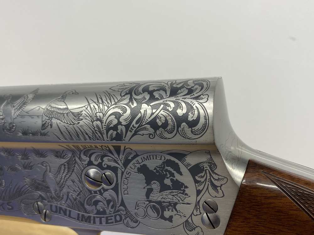 1987 Browning A5 -DUCKS UNLIMITED 50th ANNIVERSARY- T. Nomura Signed-img-12