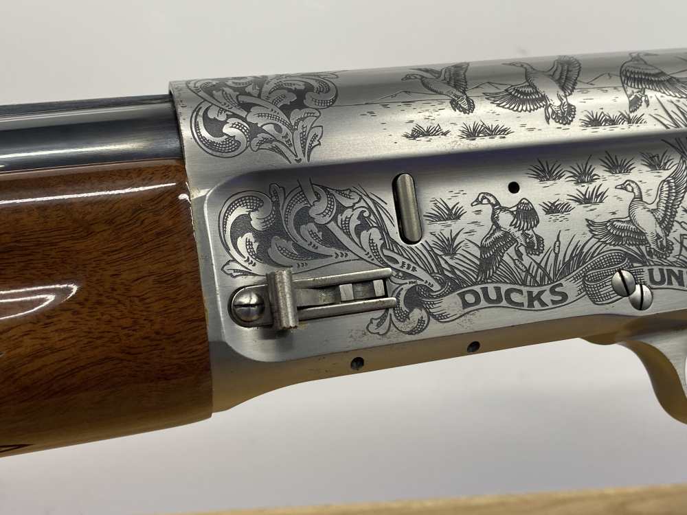1987 Browning A5 -DUCKS UNLIMITED 50th ANNIVERSARY- T. Nomura Signed-img-14