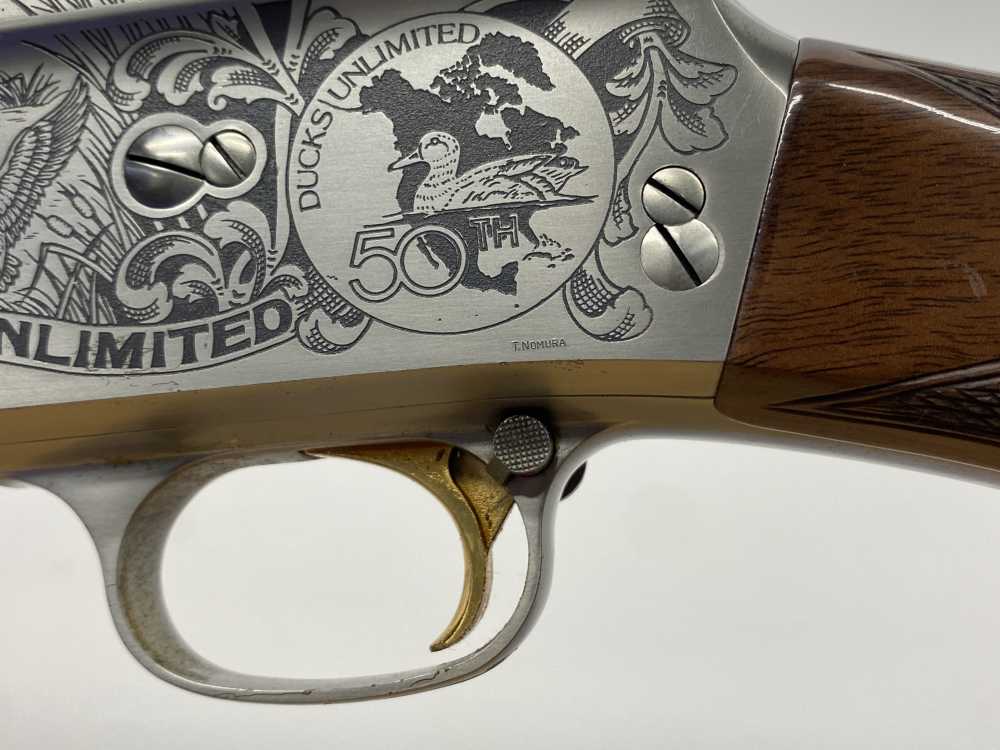 1987 Browning A5 -DUCKS UNLIMITED 50th ANNIVERSARY- T. Nomura Signed-img-11