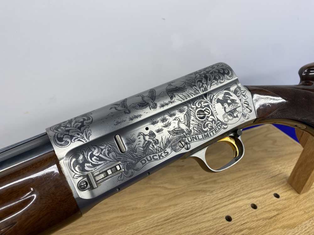 1987 Browning A5 -DUCKS UNLIMITED 50th ANNIVERSARY- T. Nomura Signed-img-75