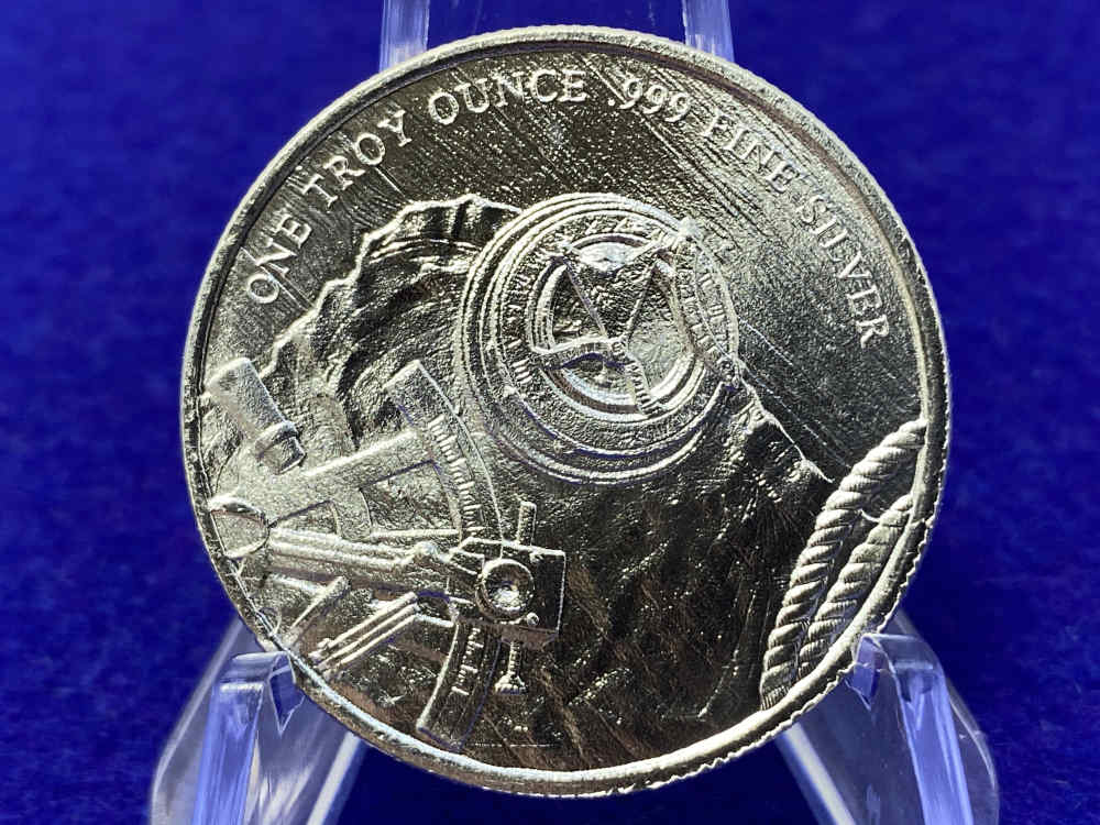 (10) Prospector "1oz SILVER Rounds" -Full Roll of 20- *TEN TROY OUNCES*-img-8