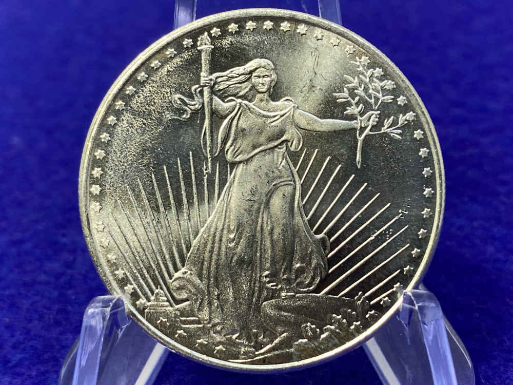 (20) Walking Liberty "1oz SILVER Rnds" .999 FINE SILVER- 20 Troy Ounces-img-6