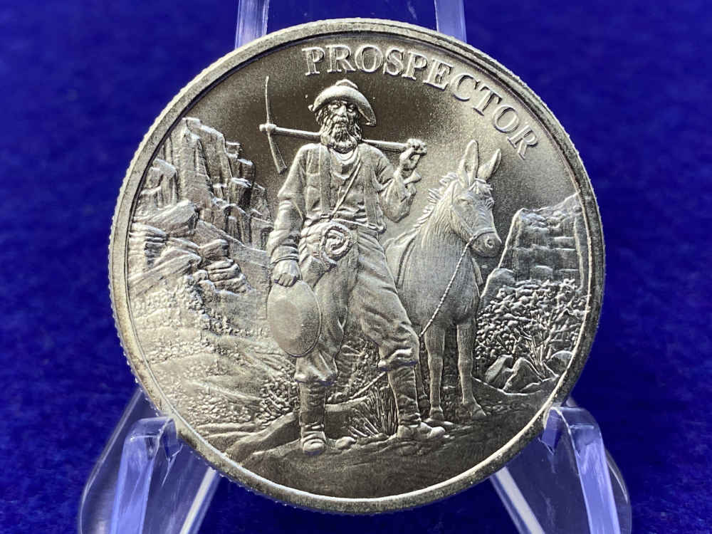 (20) Prospector "1oz SILVER Rounds" -Full Roll of 20- *TWENTY TROY OUNCES*-img-6