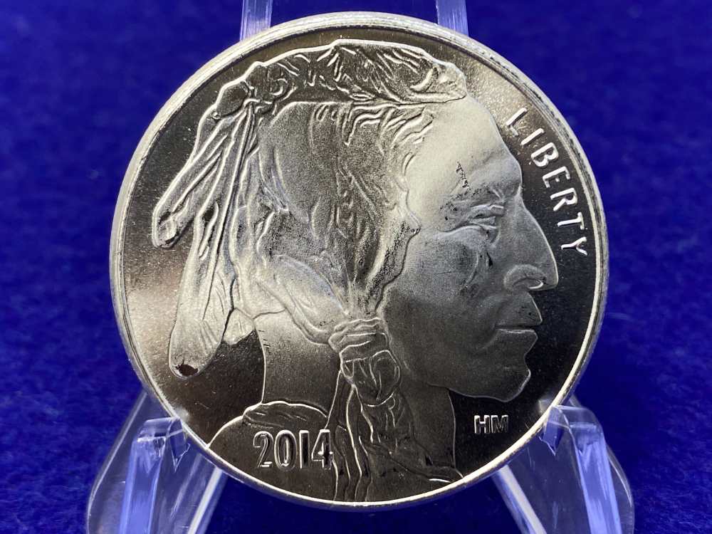 (20) Buffalo Indian Head "1oz SILVER Rnds" *Roll of 20* TWENTY TROY OUNCES-img-6