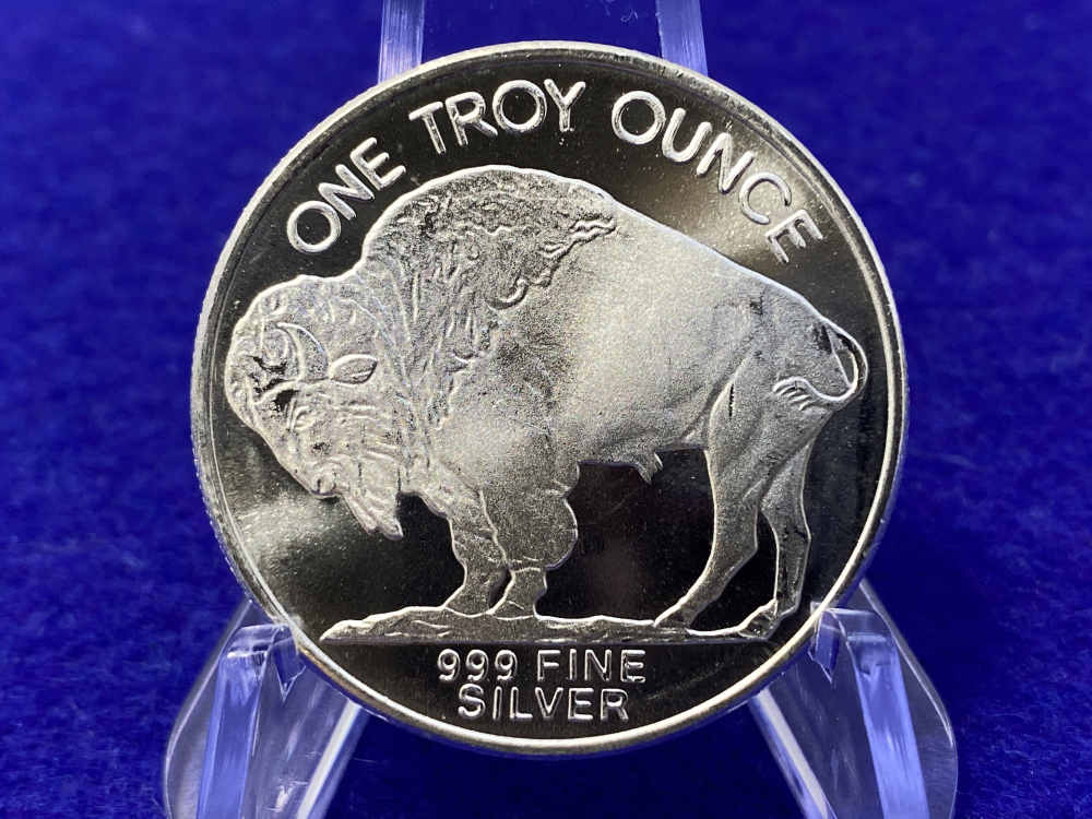 (20) Buffalo Indian Head "1oz SILVER Rnds" *Roll of 20* TWENTY TROY OUNCES-img-7