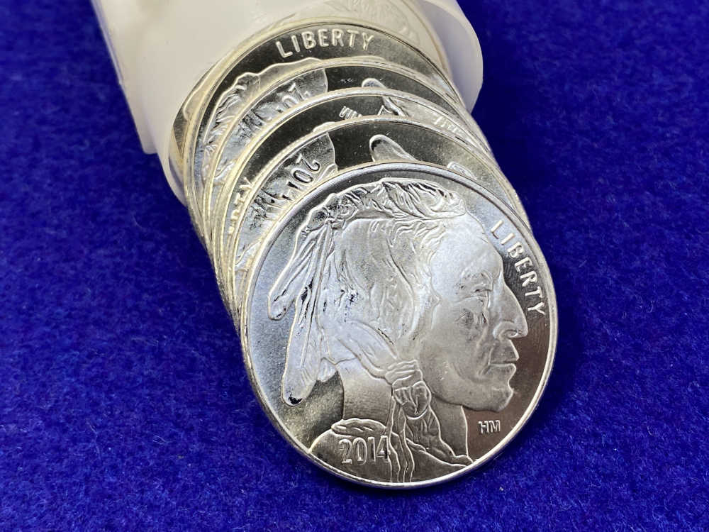 (10) Buffalo Indian Head "1oz SILVER" *Very Desirable Silver* 10 Troy Ounce-img-3