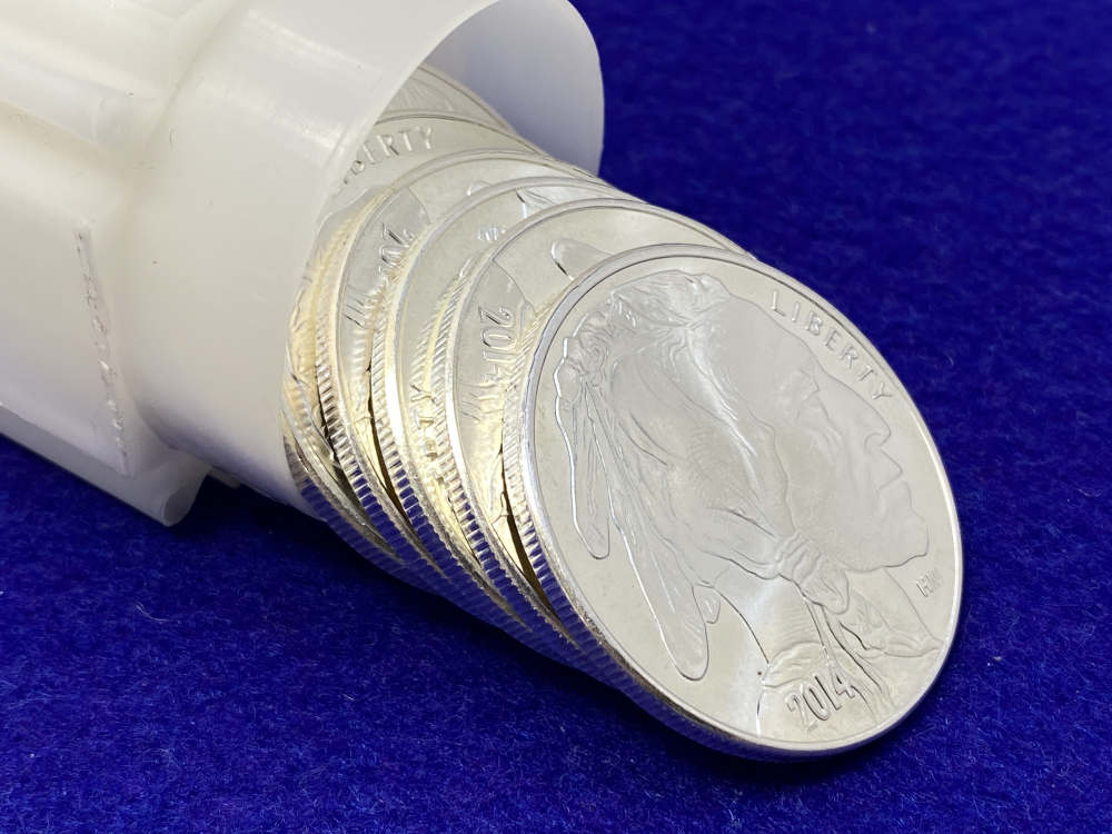 (10) Buffalo Indian Head "1oz SILVER" *Very Desirable Silver* 10 Troy Ounce-img-0