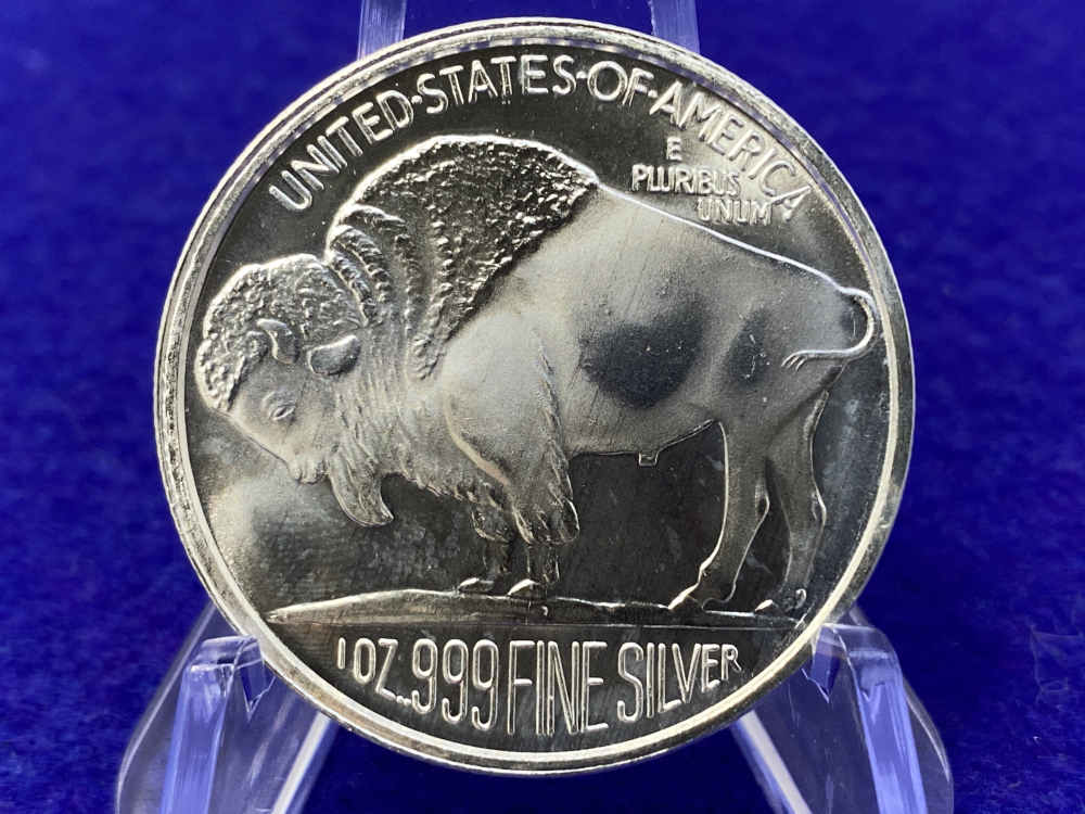(20) Buffalo Indian Head "1oz SILVER Rnds" *Roll of 20* TWENTY TROY OUNCES-img-7