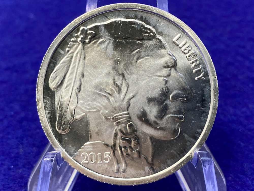 (20) Buffalo Indian Head "1oz SILVER Rnds" *Roll of 20* TWENTY TROY OUNCES-img-6