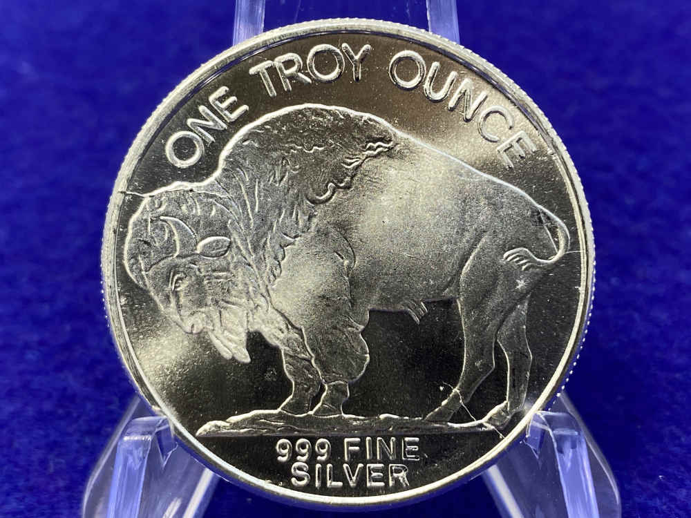(20) Buffalo Indian Head "1oz SILVER Rnds" *Roll of 20* TWENTY TROY OUNCES-img-7