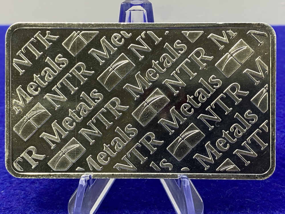 NTR Metals Silver 10 Troy Ounce Fine Silver Bar .999 *COLLECTABLE METAL*-img-5