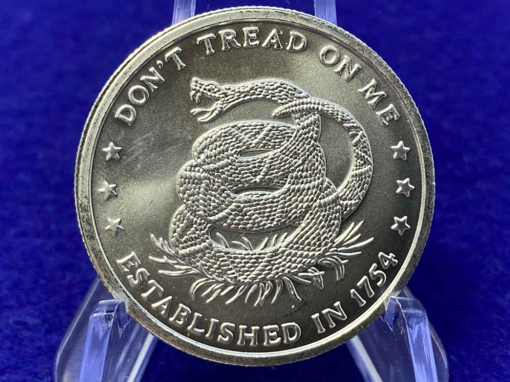 (10) 1oz Silver *Don't Tread on Me* .999 FINE SILVER RNDS *10 Troy Ounces*-img-17