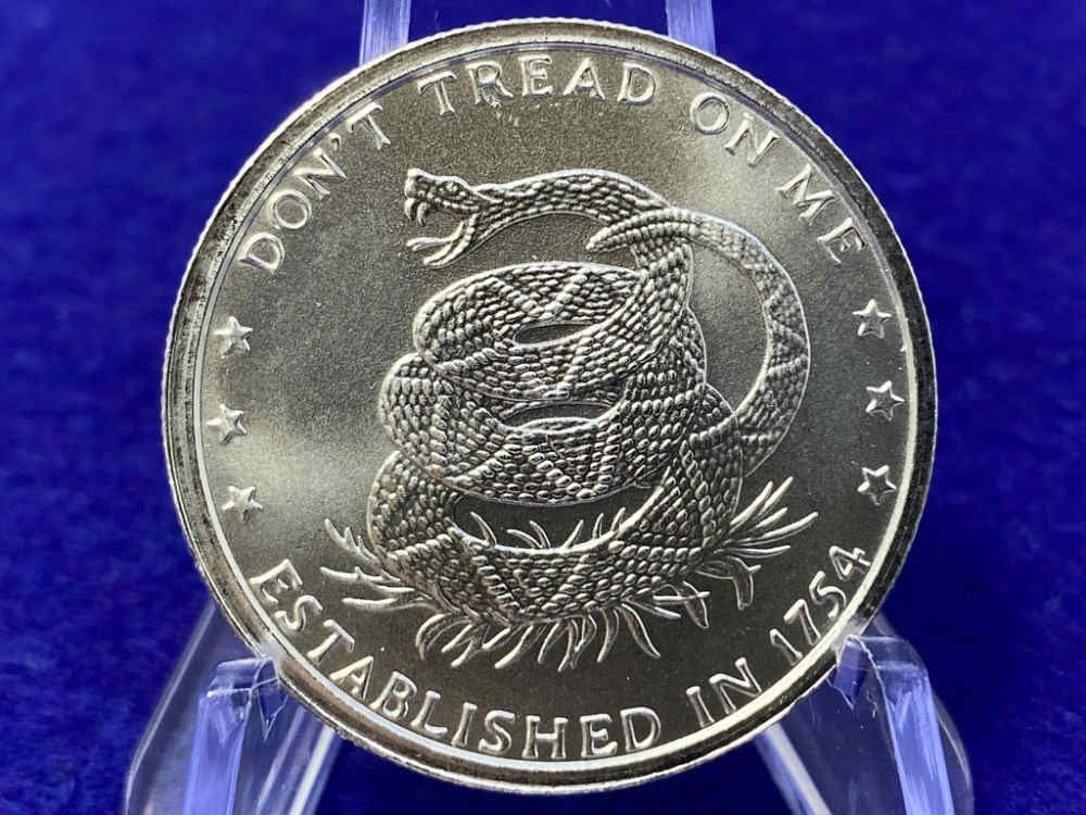 (10) 1oz Silver *Don't Tread on Me* .999 FINE SILVER RNDS *10 Troy Ounces*-img-19