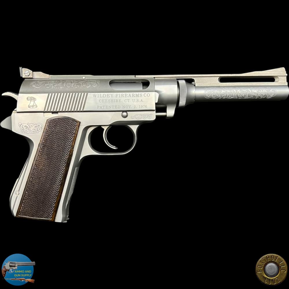 LIBERTY EDITION Wildey Survivor 1st Gas Pistol Commemorative 45 WIN MAG 8"-img-2