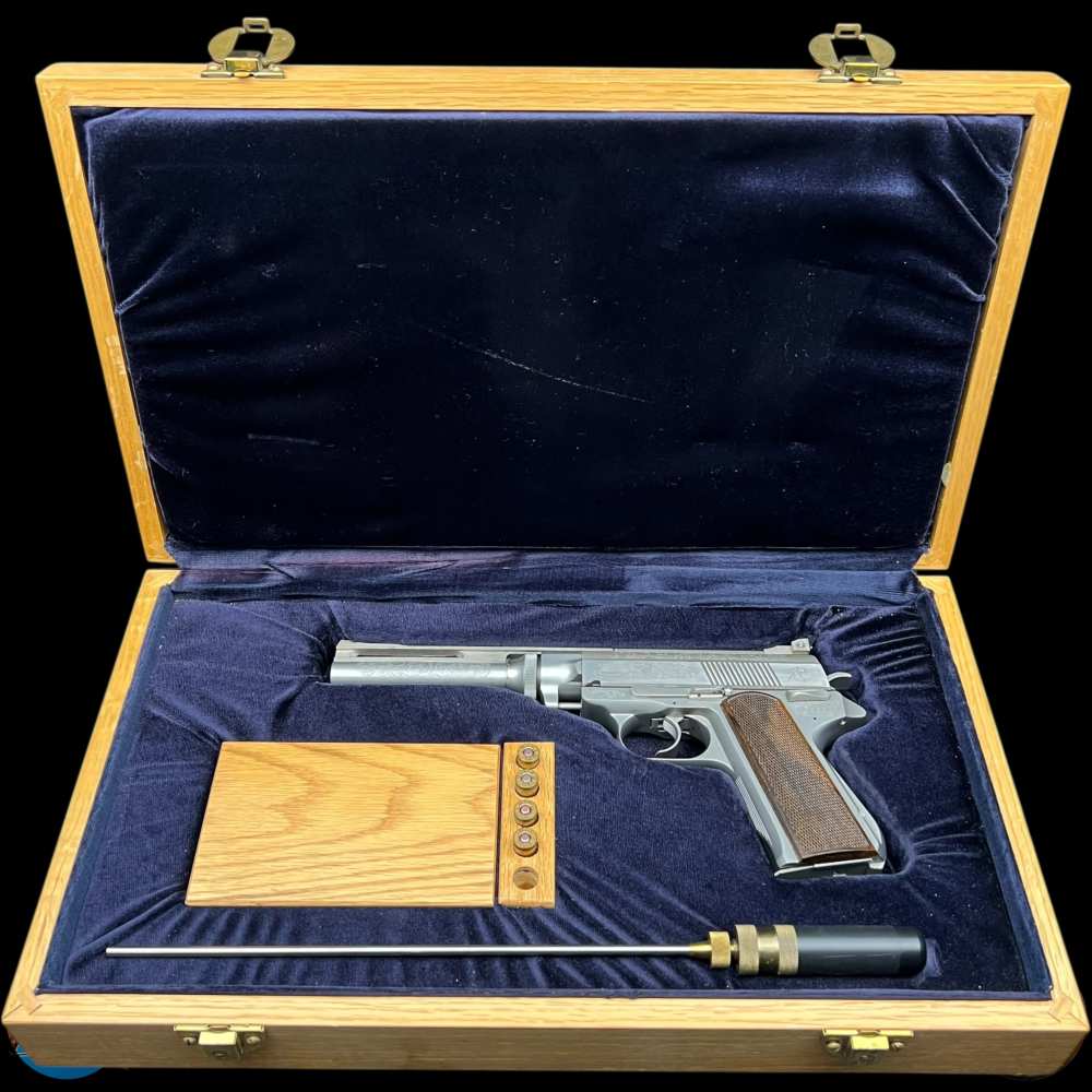 LIBERTY EDITION Wildey Survivor 1st Gas Pistol Commemorative 45 WIN MAG 8"-img-1