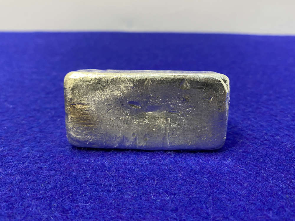 Vintage SILVER Bar MATERION (Academy) Poured 10oz 999 RARE *10 Troy Ounces*-img-5