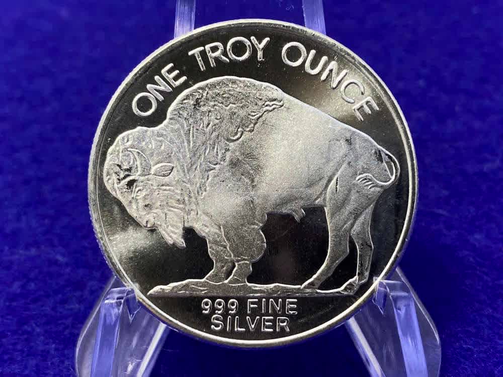 (20) Buffalo Indian Head "1oz SILVER Rnds" *Roll of 20* TWENTY TROY OUNCES-img-5