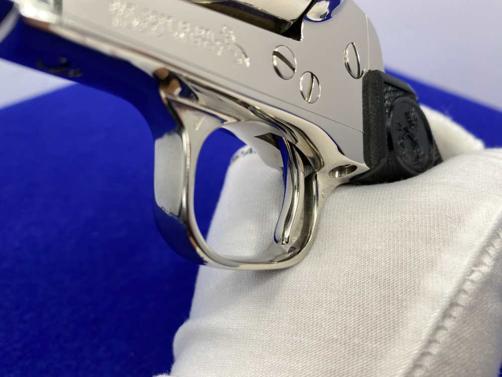 1998 Colt Single Action Army .45 Nickel 3.5" *NEW IN BOX EXAMPLE* Pristine-img-46